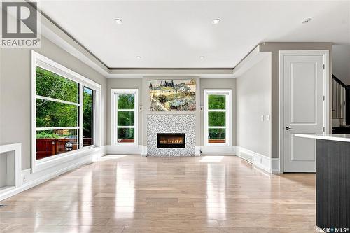 1623 Broadway Avenue, Saskatoon, SK - Indoor With Fireplace