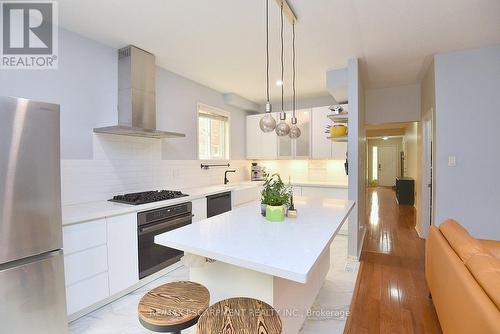 22 Moore Crescent, Hamilton, ON - Indoor Photo Showing Kitchen With Upgraded Kitchen