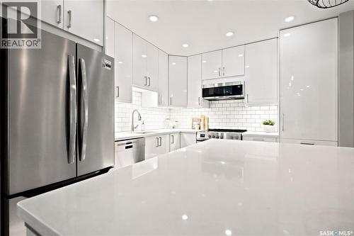 105 410 Main Street, Saskatoon, SK - Indoor Photo Showing Kitchen With Upgraded Kitchen