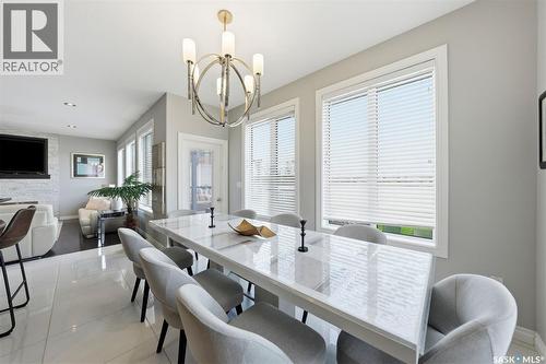 107 Schumacher Bay, Saskatoon, SK - Indoor Photo Showing Dining Room