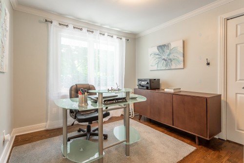 Chambre à coucher - 108 Av. Angell, Beaconsfield, QC - Indoor Photo Showing Office