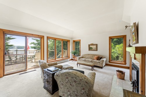 Salle familiale - 14 Ch. Glassford, Austin, QC - Indoor Photo Showing Living Room