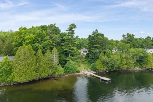 Photo aérienne - 14 Ch. Glassford, Austin, QC - Outdoor With Body Of Water With View