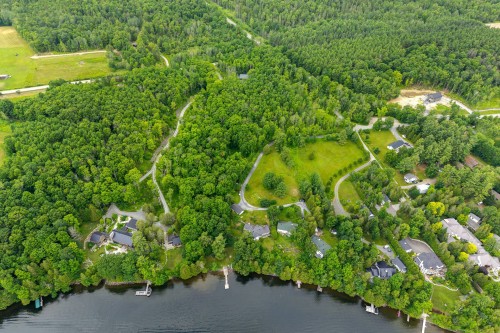 Photo aérienne - 14 Ch. Glassford, Austin, QC - Outdoor With Body Of Water