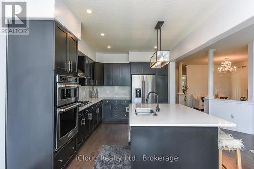 132 Drone Crescent, Guelph, ON - Indoor Photo Showing Kitchen With Double Sink With Upgraded Kitchen