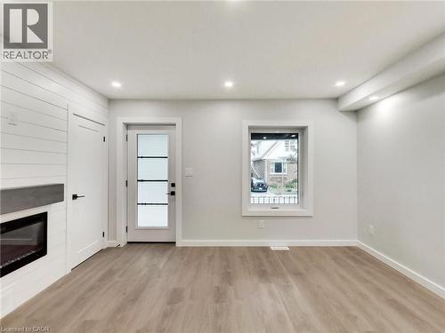 67 Cope Street, Hamilton, ON - Indoor With Fireplace
