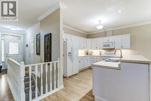 20 Isherwood Avenue Unit# 109, Cambridge, ON - Indoor Photo Showing Kitchen With Double Sink