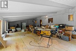 Pool has been covered for games room or storage - 
