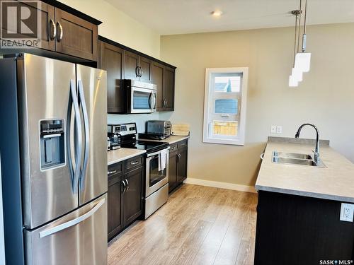 255 Eaton Crescent, Saskatoon, SK - Indoor Photo Showing Kitchen With Double Sink