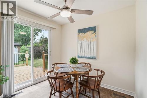 504 Kenmarr Crescent, Burlington, ON - Indoor Photo Showing Dining Room