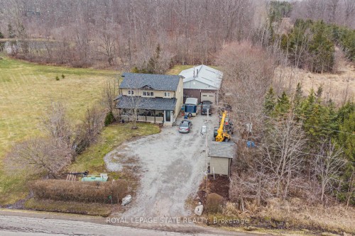 443 Eleventh Road E, Hamilton, ON - Outdoor With Deck Patio Veranda With View