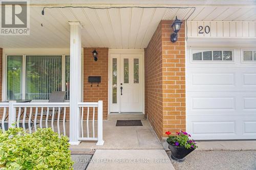 20 Malcolm Crescent, Brampton, ON - Outdoor With Exterior