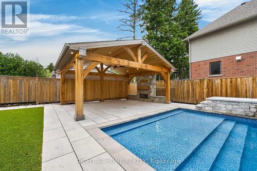775 King Road, Burlington, ON - Outdoor With In Ground Pool With Deck Patio Veranda