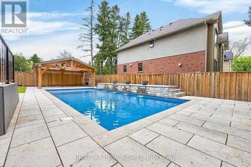 775 King Road, Burlington, ON - Outdoor With In Ground Pool With Deck Patio Veranda