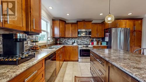 21 Eagle River Drive, Conception Bay South, NL - Indoor Photo Showing Kitchen With Double Sink