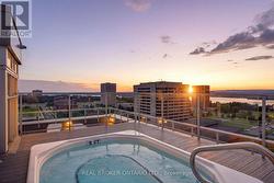 Unwind in the rooftop hot tub - 