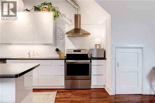 205 King Street E Unit# 2, Hamilton, ON - Indoor Photo Showing Kitchen With Upgraded Kitchen