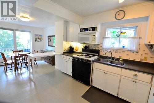 3 Plank Lane, Freshwater, NL - Indoor Photo Showing Kitchen With Double Sink