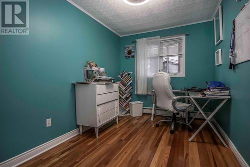 Main unit third bedroom (used as office). - 23 Third Street, Mount Pearl, NL - Indoor Photo Showing Office
