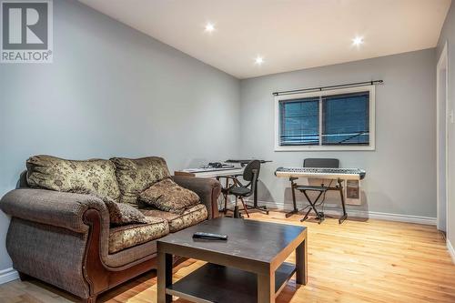 Second unit living room. - 23 Third Street, Mount Pearl, NL - Indoor Photo Showing Living Room