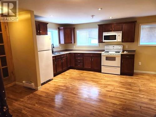 Basement bachelor unit kitchen. - 23 Third Street, Mount Pearl, NL - Indoor Photo Showing Kitchen With Double Sink