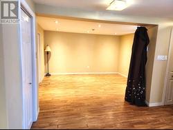 Basement bachelor unit bedroom. - 