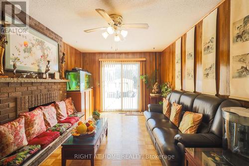 31 Stargell Crescent, Markham, ON - Indoor Photo Showing Living Room With Fireplace