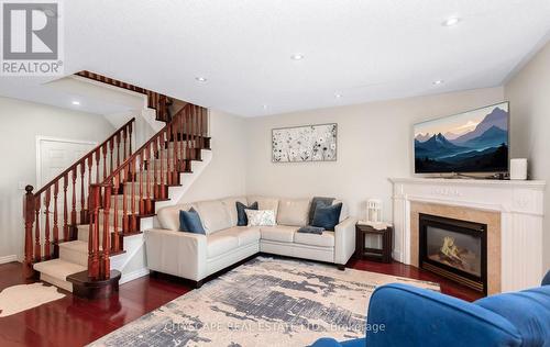 3324 Equestrian Crescent, Mississauga, ON - Indoor Photo Showing Living Room With Fireplace