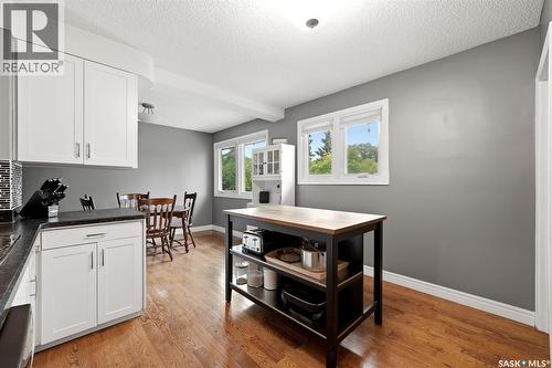 408 Mullin Avenue E, Regina, SK - Indoor Photo Showing Kitchen With Double Sink
