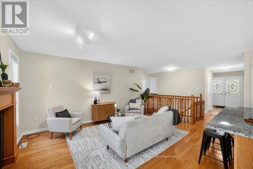 1775 Loretta Avenue, Severn, ON - Indoor Photo Showing Living Room With Fireplace