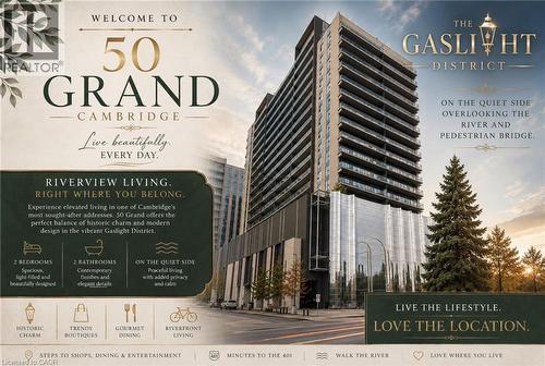 50 GRAND Avenue S Unit# 713  Cambridge, ON N1S 0C2