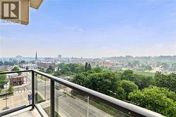 Balcony offering expansive urban and natural scenery - 