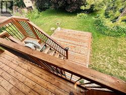 Lower deck off covered patio - 