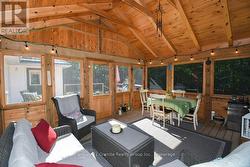 Interior of Screened in Room - 