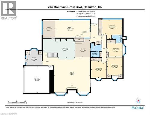 Floor plan - 264 Mountain Brow Boulevard, Hamilton, ON - Other