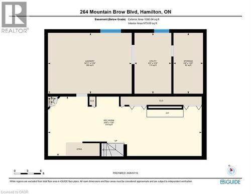 Floor plan - 264 Mountain Brow Boulevard, Hamilton, ON - Other