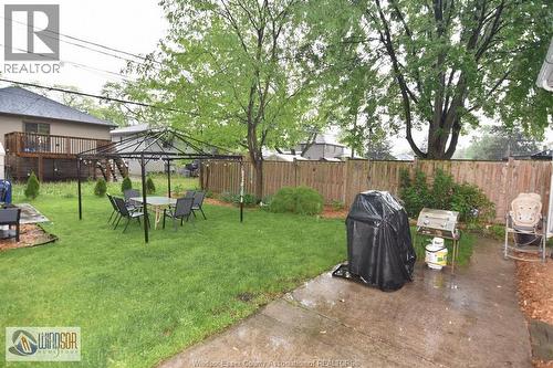 1224 Belle Isle View, Windsor, ON - Outdoor With Backyard