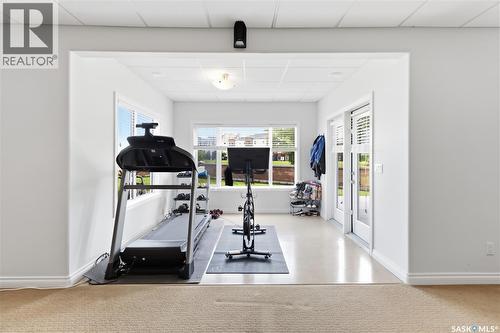 723 Bellmont Court, Saskatoon, SK - Indoor Photo Showing Gym Room