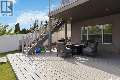 723 Bellmont Court, Saskatoon, SK - Outdoor With Deck Patio Veranda With Exterior