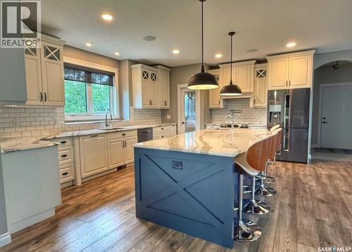 214 Hillside Drive, Tobin Lake, SK - Indoor Photo Showing Kitchen With Upgraded Kitchen