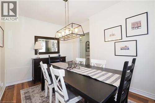 123 Samuel Street, Kitchener, ON - Indoor Photo Showing Dining Room