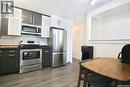 3920 Montague Street, Regina, SK  - Indoor Photo Showing Kitchen With Stainless Steel Kitchen 