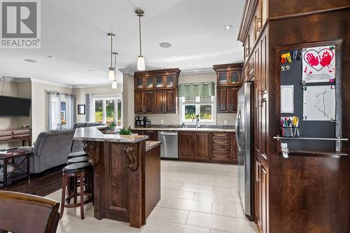5 Haleys Place, Flatrock, NL - Indoor Photo Showing Kitchen With Upgraded Kitchen