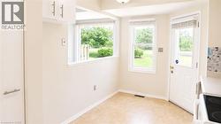 Interior entry - 