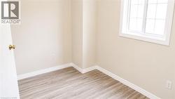 Neutral wall paint with white trim - 