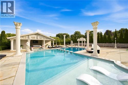 7009 Wellington Rd 34, Puslinch, ON - Outdoor With In Ground Pool