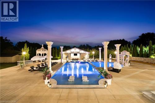 7009 Wellington Rd 34, Puslinch, ON - Outdoor With In Ground Pool