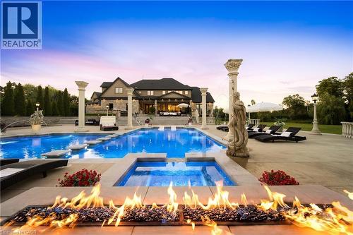 7009 Wellington Rd 34, Puslinch, ON - Outdoor With In Ground Pool