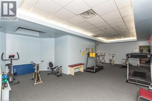 1414 E King Street E Unit# 808, Kitchener, ON - Indoor Photo Showing Gym Room