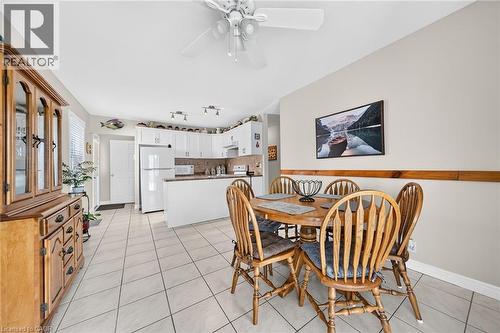 156 E Simcoe Street E, Hamilton, ON - Indoor Photo Showing Dining Room